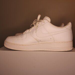 Nike Air Force 1 Low Triple White (Size 13M)